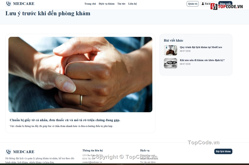 quản lý phòng,quản lý phòng khám tư nhân,tư nhân,quản lý